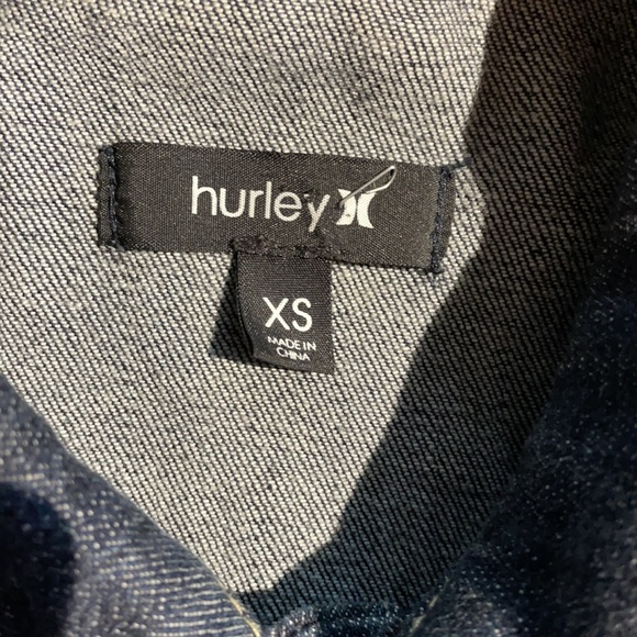 Women’s Hurley Jean Jacket Sz XS - Picture 2 of 4